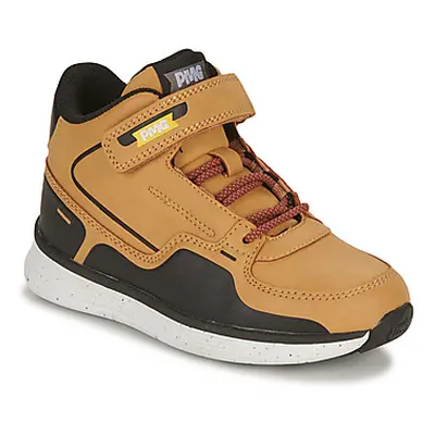 Primigi B G TIMBY boys's Children's Shoes (High-top Trainers) in Brown