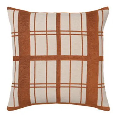 Broste Copenhagen CHEQUER 's Pillows covers in Brown