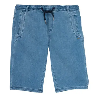 Ikks PAGALI boys's Children's shorts in Blue