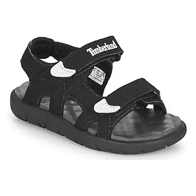 Timberland PERKINS ROW 2-STRAP boys's Children's Sandals in Black