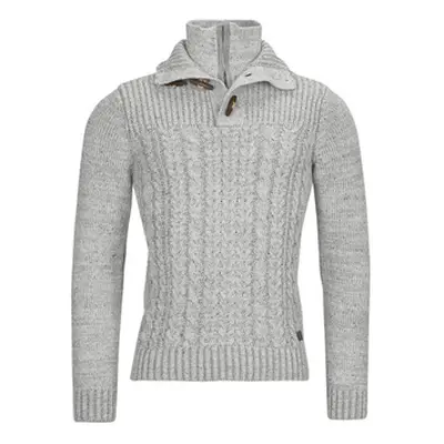 Petrol Industries MEN KNITWEAR COLLAR men's Sweater in Grey