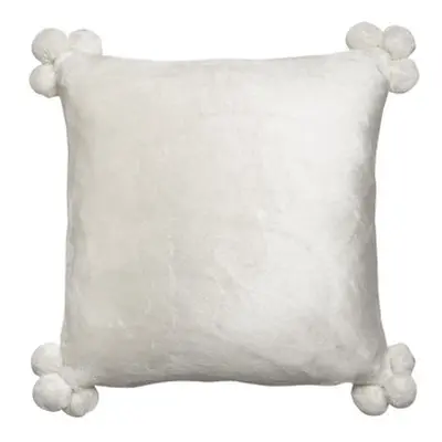 Vivaraise TENDER POMPONS 's Pillows covers in White