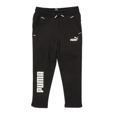 Puma PUMA POWER SWEATPANTS boys's Children's Sportswear in Black