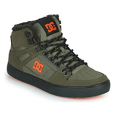 DC Shoes PURE HIGH-TOP WC WNT men's Shoes (High-top Trainers) in Kaki