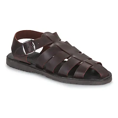 Pellet DENIS men's Sandals in Brown