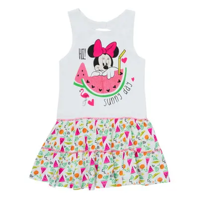 TEAM HEROES MINNIE DRESS girls's Children's dress in Multicolour