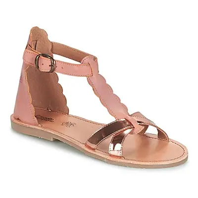 Citrouille et Compagnie GUBUDU girls's Children's Sandals in Pink