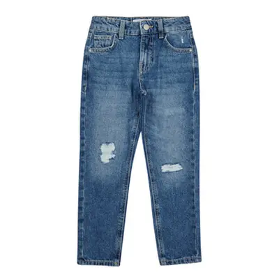 Name it NKFROSE HW MOM AN JEANS girls's Mom jeans in Blue