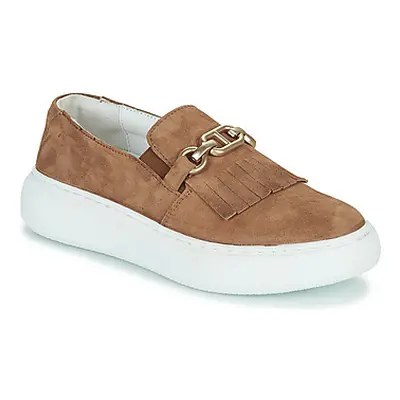 JB Martin FAMEUSE women's Slip-ons (Shoes) in Brown