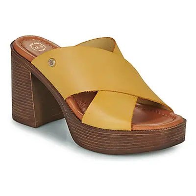 Betty London MARGOT women's Mules / Casual Shoes in Yellow