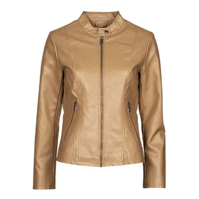 Only ONLMELISA women's Leather jacket in Brown