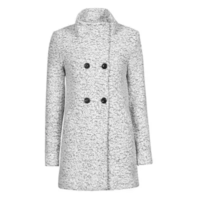 Only ONLNEWSOPHIA women's Coat in White