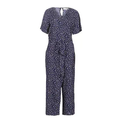 Cream GERMINA women's Jumpsuit in Blue