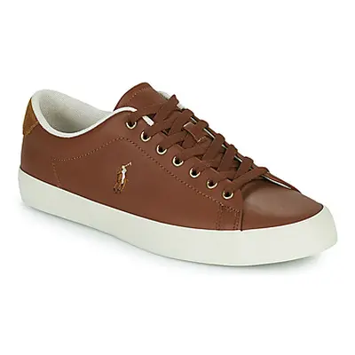 Polo Ralph Lauren LONGWOOD-SNEAKERS-LOW TOP LACE men's Shoes (Trainers) in Brown