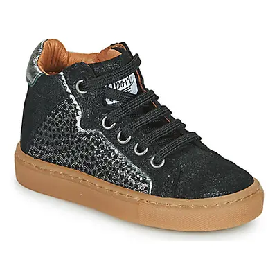 GBB JAYNE girls's Children's Shoes (High-top Trainers) in Black