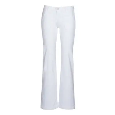 Le Temps des Cerises SORMIOU women's Flare / wide jeans in White