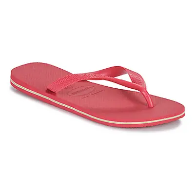 Havaianas BRASIL women's Flip flops / Sandals (Shoes) in Pink