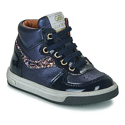 GBB EUDOLINE girls's Children's Shoes (High-top Trainers) in Blue