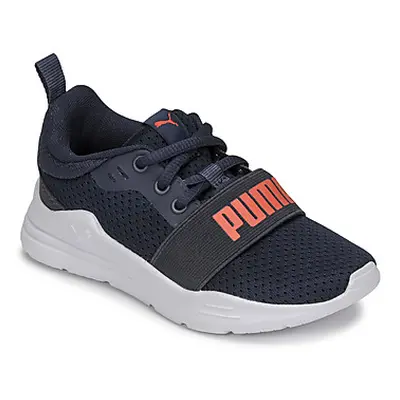 Puma PS PUMA WIRED RUN boys's Children's Shoes (Trainers) in Marine