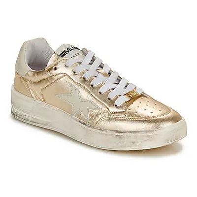 Meline PAD571-P9532 women's Shoes (Trainers) in Gold