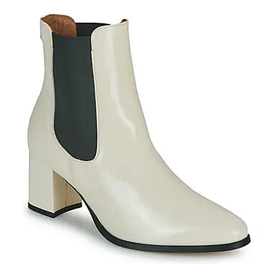 Fericelli WEIGELI women's Low Ankle Boots in White