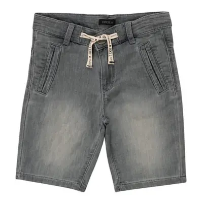 Ikks EBAHII boys's Children's shorts in Grey