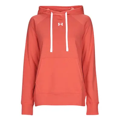 Under Armour Rival Fleece HB Hoodie women's Sweatshirt in Red