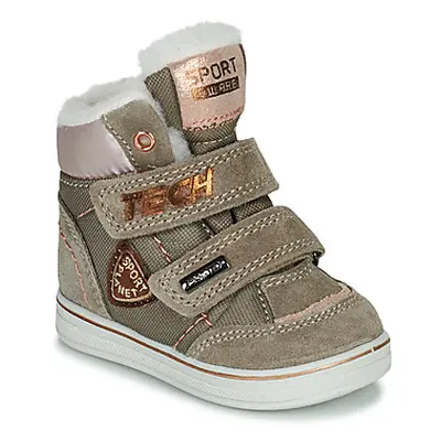 Citrouille et Compagnie PALADIN girls's Children's Mid Boots in Beige