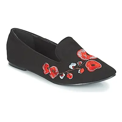 Moony Mood JASMINY women's Loafers / Casual Shoes in Black