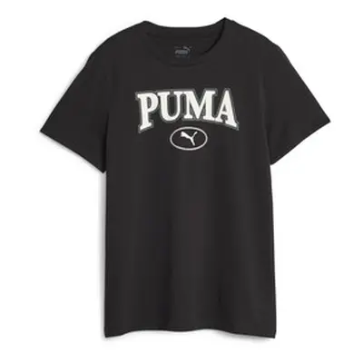 Puma PUMA SQUAD TEE B boys's Children's T shirt in Black