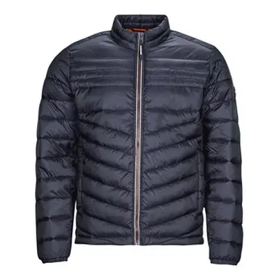 Jack & Jones JJEFLY PUFFER COLLAR men's Jacket in Marine