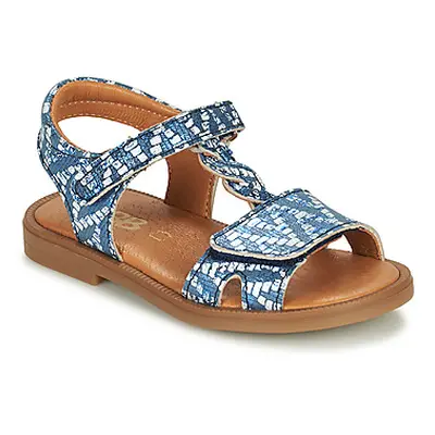 GBB FARENA girls's Children's Sandals in Blue