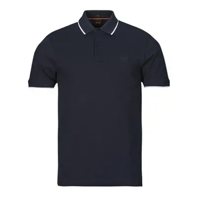 BOSS Passertip men's Polo shirt in Marine