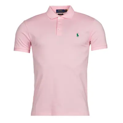 Polo Ralph Lauren K221SC52 men's Polo shirt in Pink