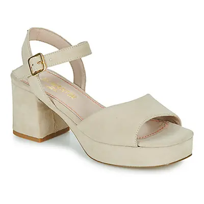 JB Martin ORIA women's Sandals in Beige