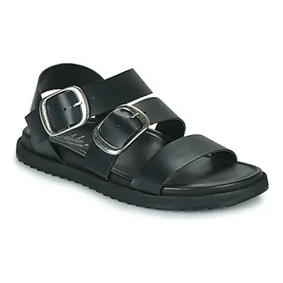 L'Atelier Tropézien CHV105-BLACK women's Sandals in Black