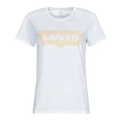 Levis THE PERFECT TEE women's T shirt in White