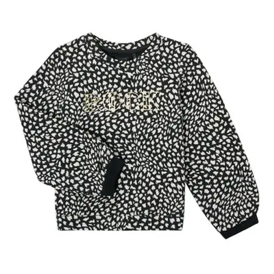 Ikks GREGE girls's Children's Sweatshirt in Black