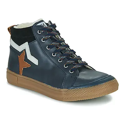 GBB NEFER boys's Children's Shoes (High-top Trainers) in Marine