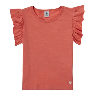 Petit Bateau BREEZE girls's Children's T shirt in Pink