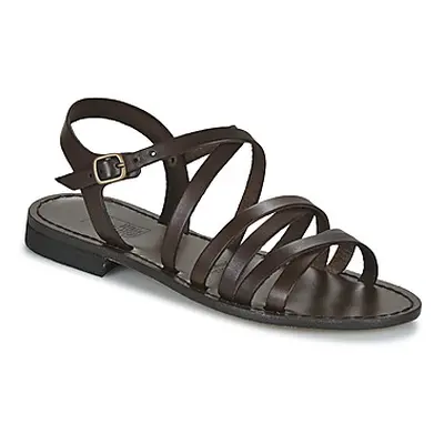 Dream in Green OBALINE women's Sandals in Brown