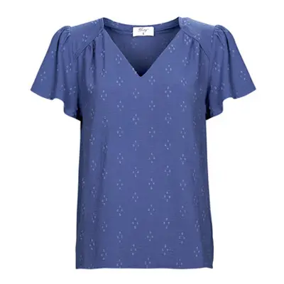 Betty London BLOOME women's Blouse in Blue