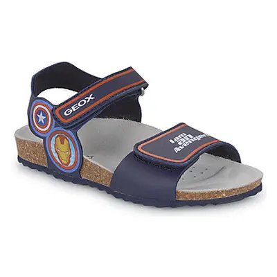 Geox J GHITA BOY B boys's Children's Sandals in Marine