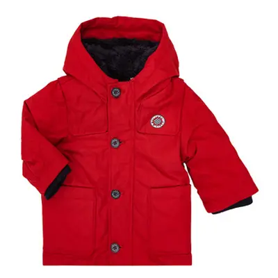 Ikks XR42001 boys's Children's Parka in Red