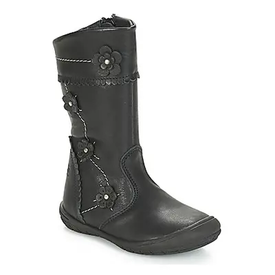 Citrouille et Compagnie JAMATIS girls's Children's High Boots in Black