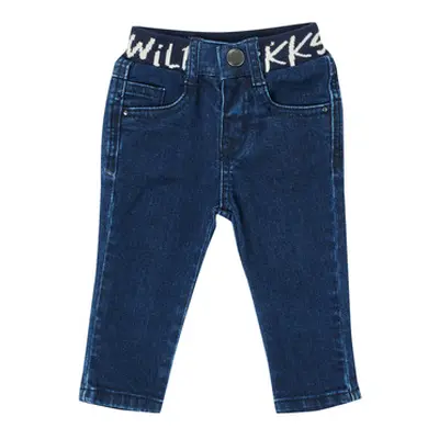 Ikks XU29041 boys's Children's jeans in Blue