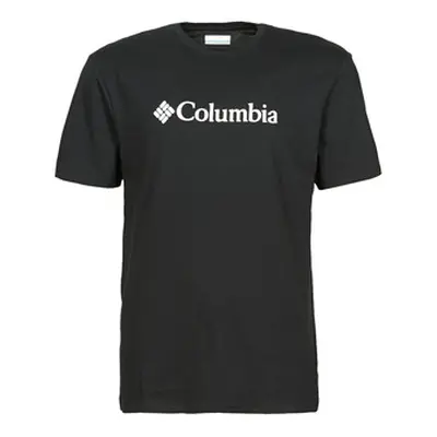 Columbia CSC BASIC LOGO SHORT SLEEVE SHIRT men's T shirt in Black