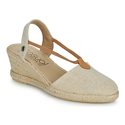 Casual Attitude IPOP women's Espadrilles / Casual Shoes in Gold