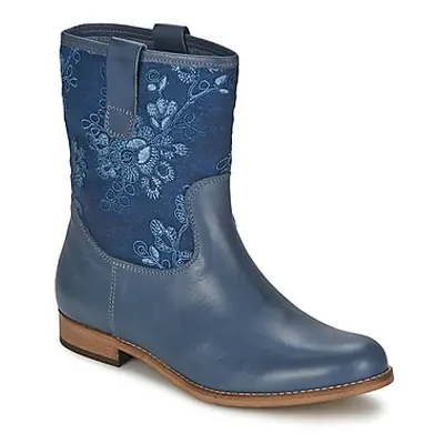 Alba Moda FALINA women's Mid Boots in Blue