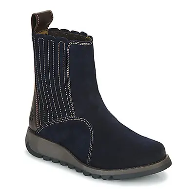 Fly London SUZY women's Mid Boots in Marine